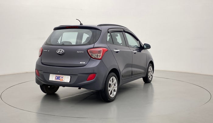 2015 Hyundai Grand i10 SPORTZ 1.2 KAPPA VTVT, Petrol, Manual, 95,518 km, Right Back Diagonal