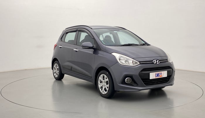 2015 Hyundai Grand i10 SPORTZ 1.2 KAPPA VTVT, Petrol, Manual, 95,518 km, Right Front Diagonal