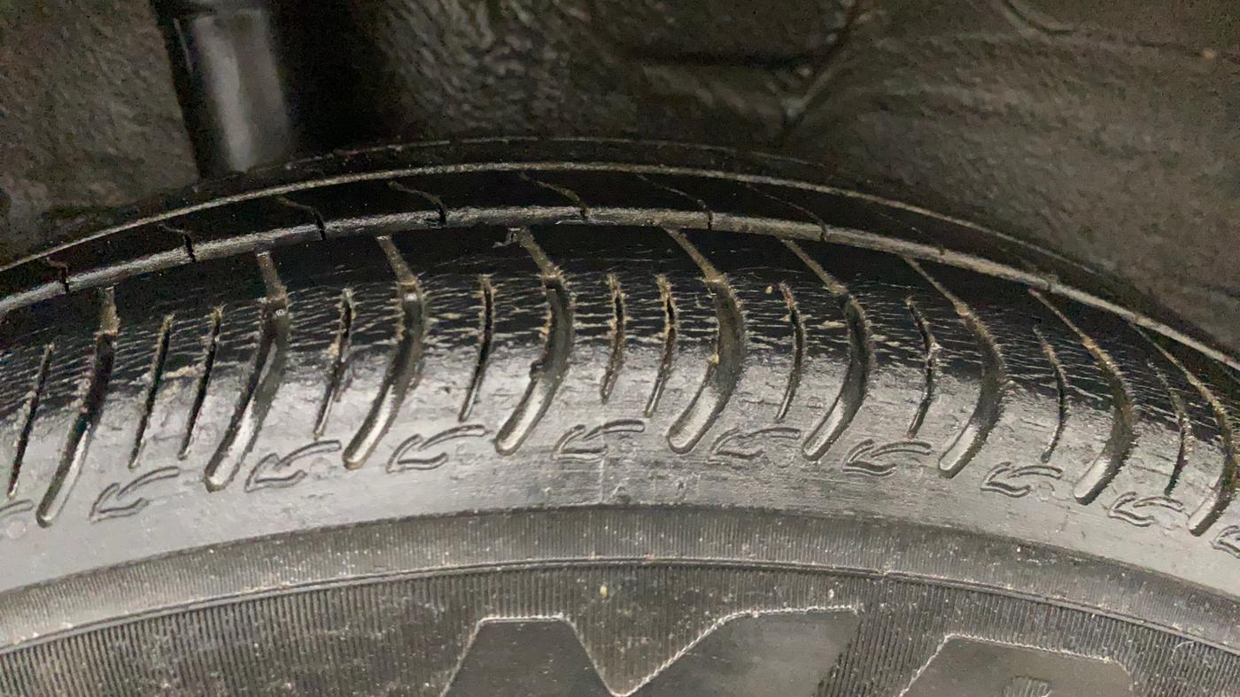 2022 Maruti S PRESSO VXI+, Petrol, Manual, 37,262 km, Right Rear Tyre Tread