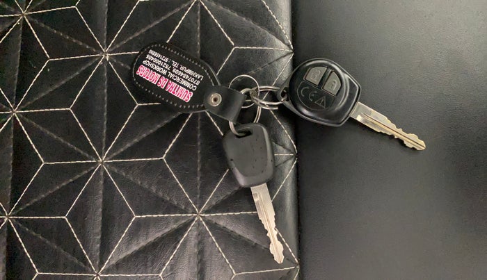 2022 Maruti S PRESSO VXI+, Petrol, Manual, 37,262 km, Key Close Up