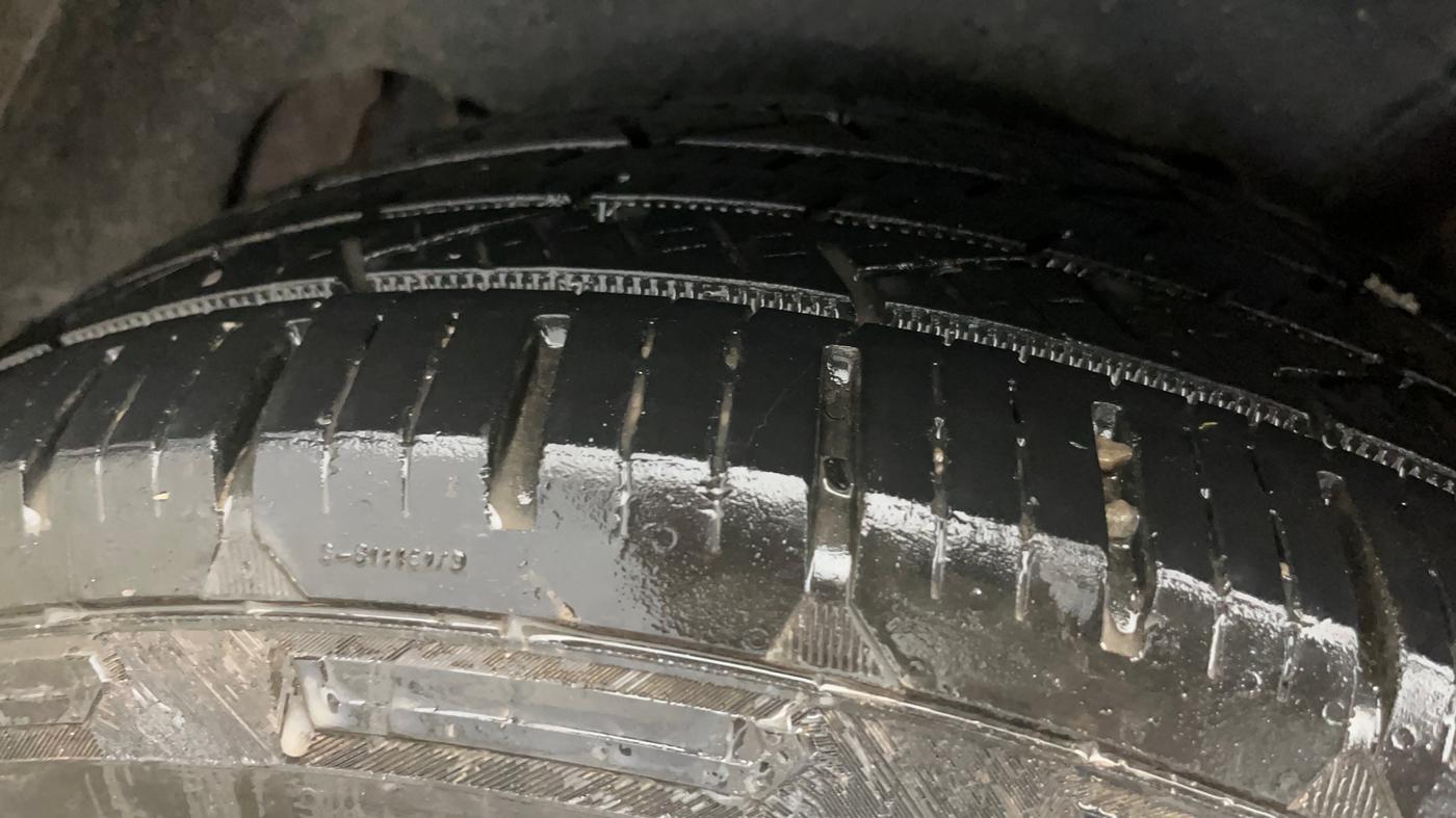 2022 Hyundai Creta EX 1.5 PETROL, CNG, Manual, 91,807 km, Left Rear Tyre Tread