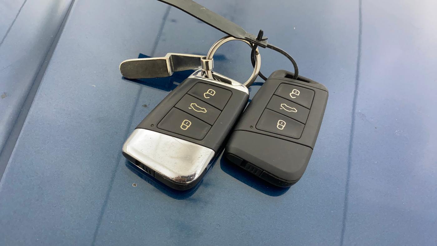 2018 Skoda Kodiaq STYLE 2.0 TDI 4X4 AT, Diesel, Automatic, 1,04,712 km, Key Close Up