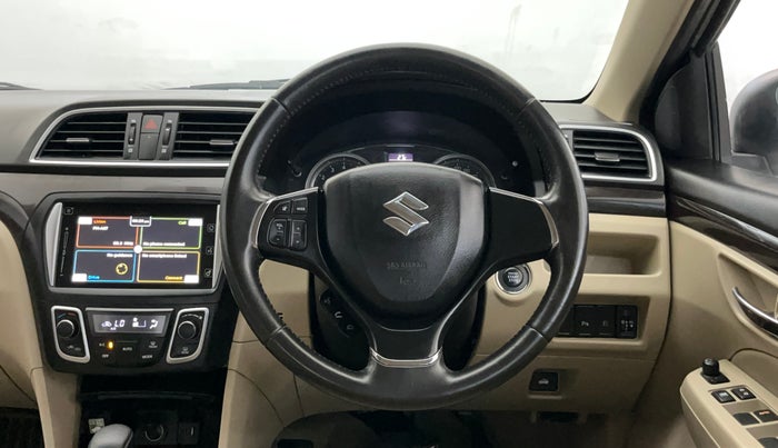 2016 Maruti Ciaz ZXI+ AT, Petrol, Automatic, 88,451 km, Steering Wheel Close Up