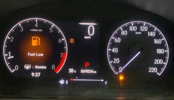 2022 Honda City 1.5L I-VTEC ZX CVT, Petrol, Automatic, 69,799 km, Odometer Image