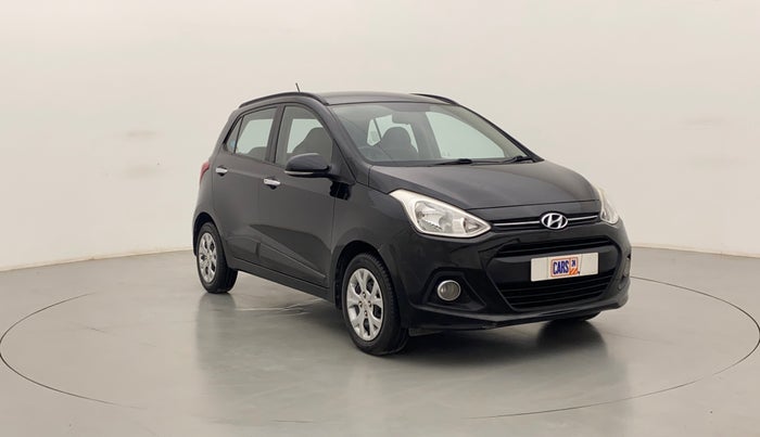 2014 Hyundai Grand i10 SPORTZ 1.2 KAPPA VTVT, Petrol, Manual, 67,990 km, Right Front Diagonal