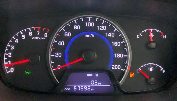 2014 Hyundai Grand i10 SPORTZ 1.2 KAPPA VTVT, Petrol, Manual, 67,990 km, Odometer Image