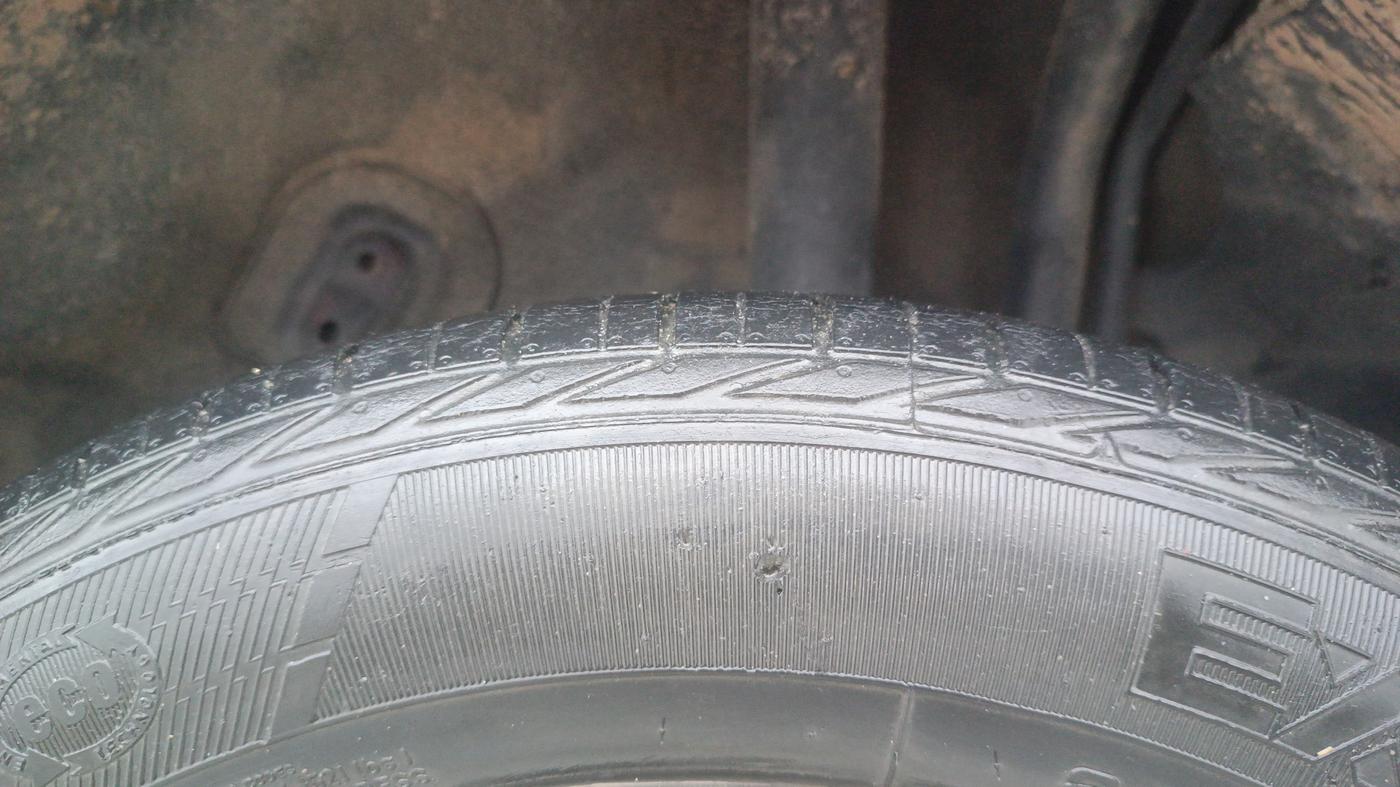 2018 Tata NEXON XZ PLUS PETROL, Petrol, Manual, 53,963 km, Left Rear Tyre Tread
