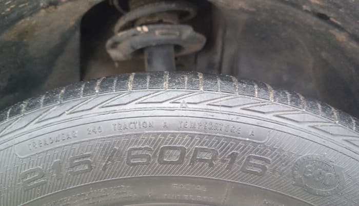 2018 Tata NEXON XZ PLUS PETROL, Petrol, Manual, 53,790 km, Right Front Tyre Tread