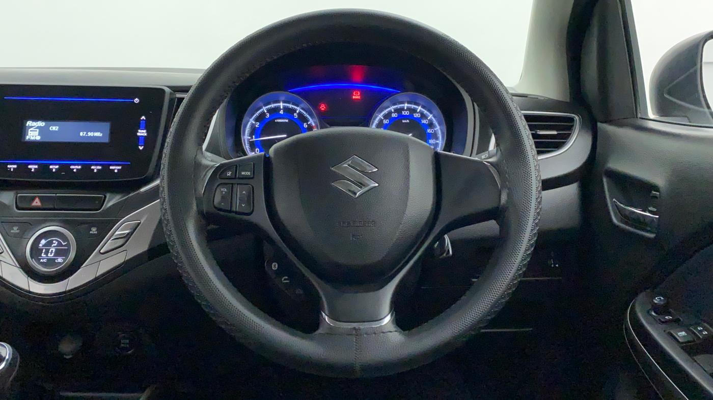 2020 Maruti Baleno DELTA 1.2 K12, Petrol, Manual, 8,480 km, Steering Wheel Close-up