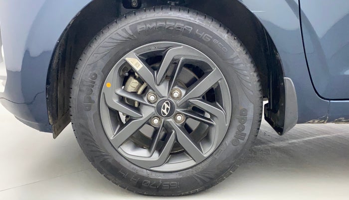 2020 Hyundai GRAND I10 NIOS SPORTZ AMT 1.2 KAPPA VTVT, Petrol, Automatic, 14,874 km, Left Front Wheel