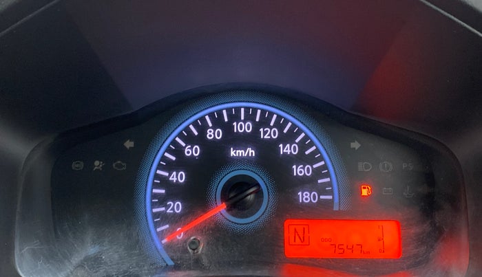 2018 Datsun Redi Go S 1.0 AMT, Petrol, Automatic, 7,847 km, Odometer Image