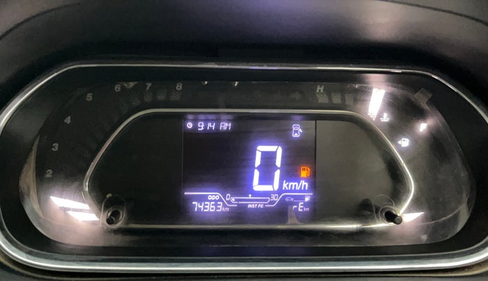 2020 Tata Tiago XZ PLUS PETROL, Petrol, Manual, 74,312 km, Odometer Image