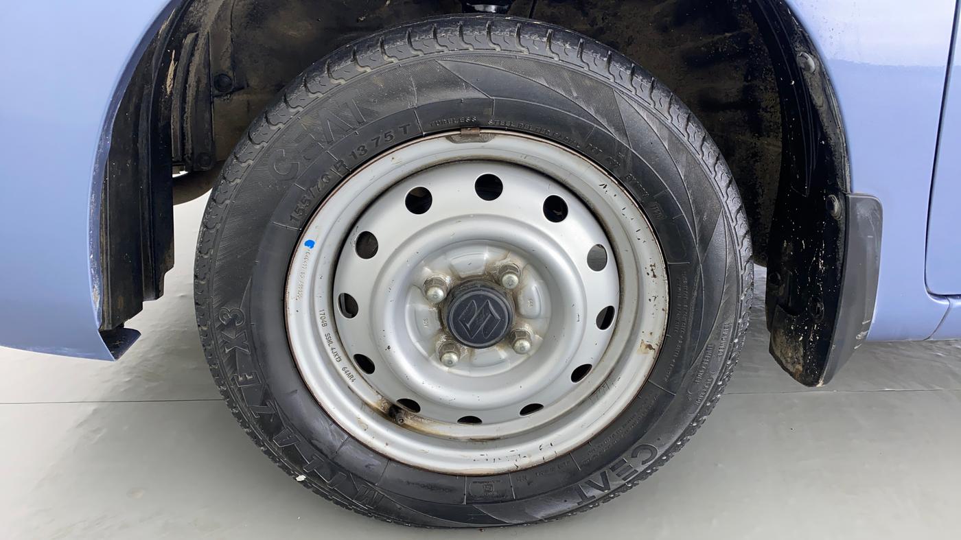 2017 Maruti Wagon R 1.0 LXI CNG, CNG, Manual, 65,912 km, Left Front Wheel