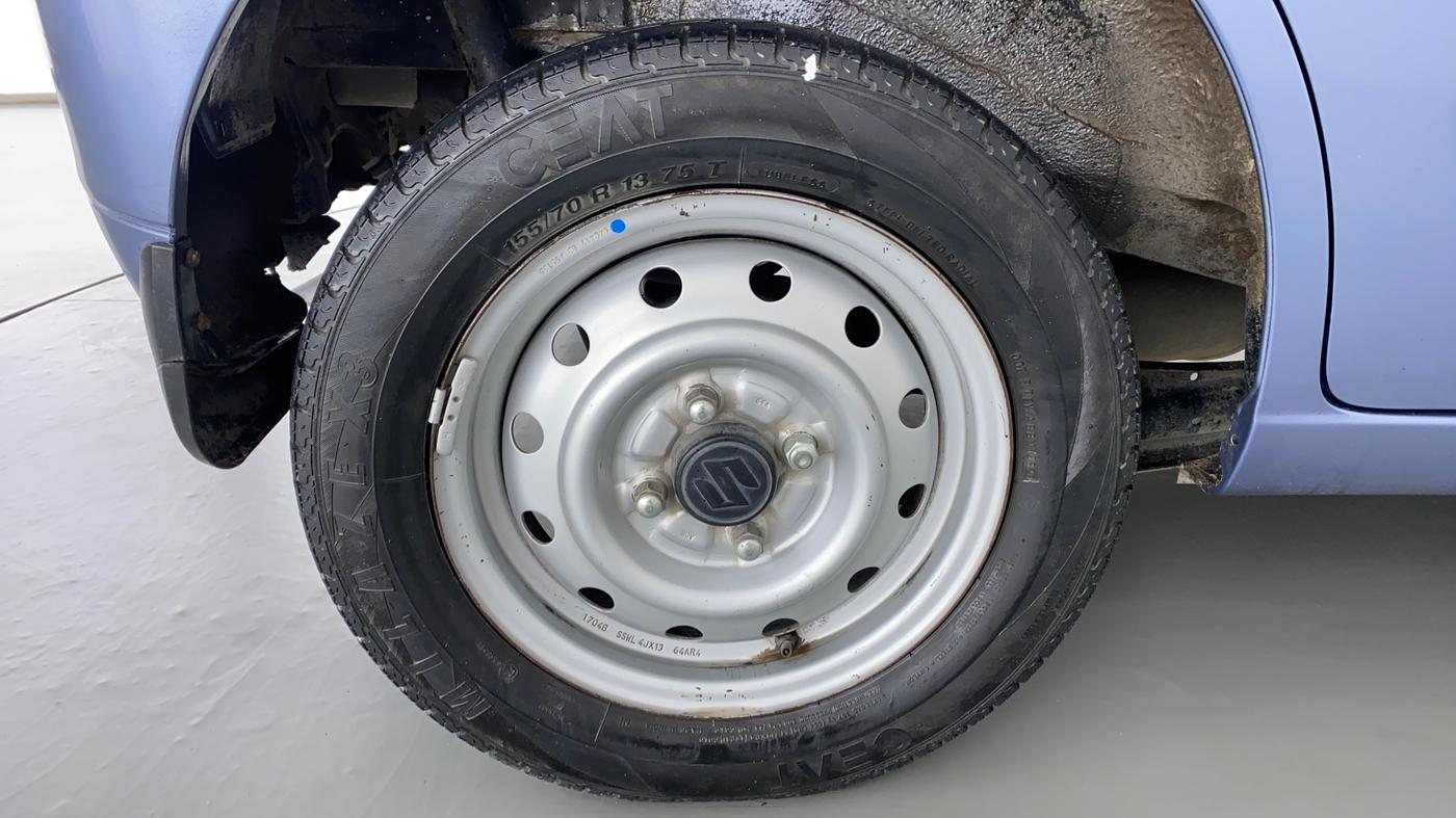 2017 Maruti Wagon R 1.0 LXI CNG, CNG, Manual, 65,912 km, Right Rear Wheel