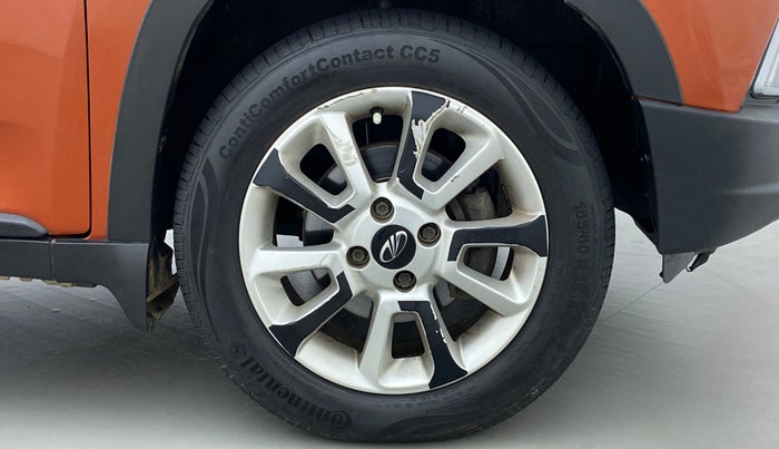 2017 Mahindra Kuv100 K8 D 6 STR, Diesel, Manual, 57,562 km, Right Front Wheel