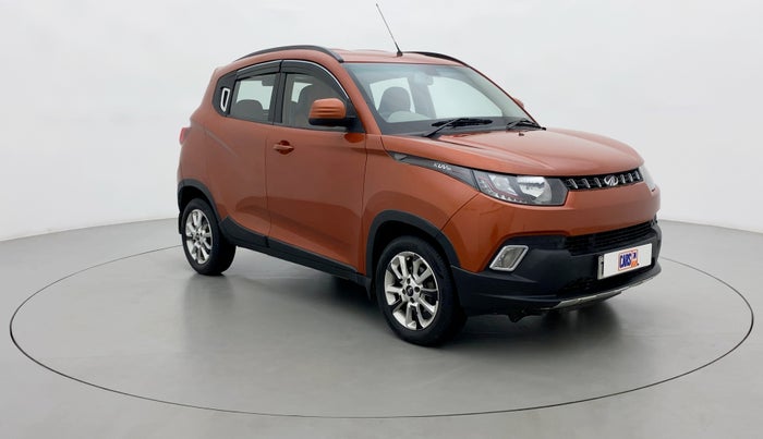 2017 Mahindra Kuv100 K8 D 6 STR, Diesel, Manual, 57,562 km, Right Front Diagonal