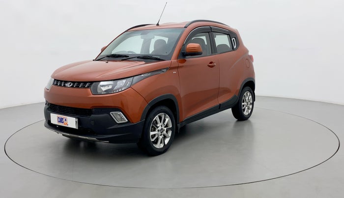 2017 Mahindra Kuv100 K8 D 6 STR, Diesel, Manual, 57,562 km, Left Front Diagonal
