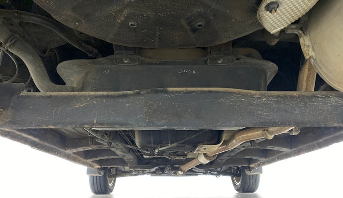 2017 Mahindra Kuv100 K8 D 6 STR, Diesel, Manual, 57,562 km, Rear Underbody