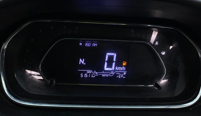 2021 Tata Tiago XZA PLUS PETROL, Petrol, Automatic, 51,479 km, Odometer Image