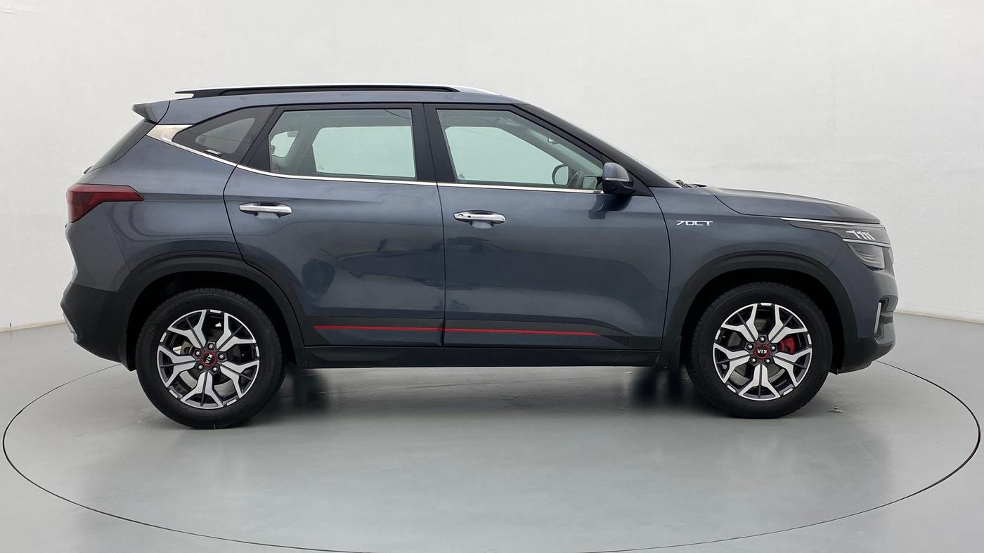 2019 KIA SELTOS GTX + AT PETROL, Petrol, Automatic, 32,661 km, Right Side View