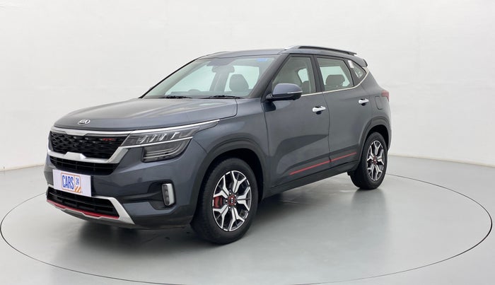 2019 KIA SELTOS GTX + AT PETROL, Petrol, Automatic, 32,661 km, Left Front Diagonal
