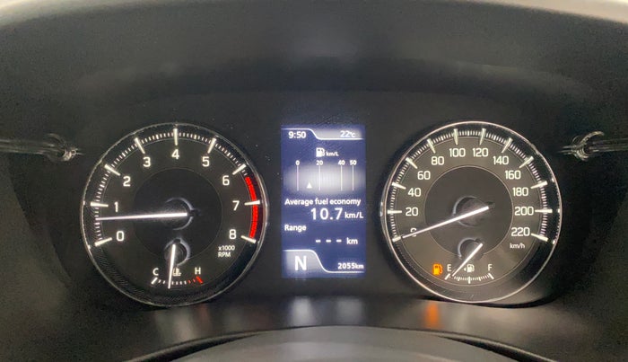2024 Toyota Glanza V AMT, Petrol, Automatic, 2,017 km, Odometer Image