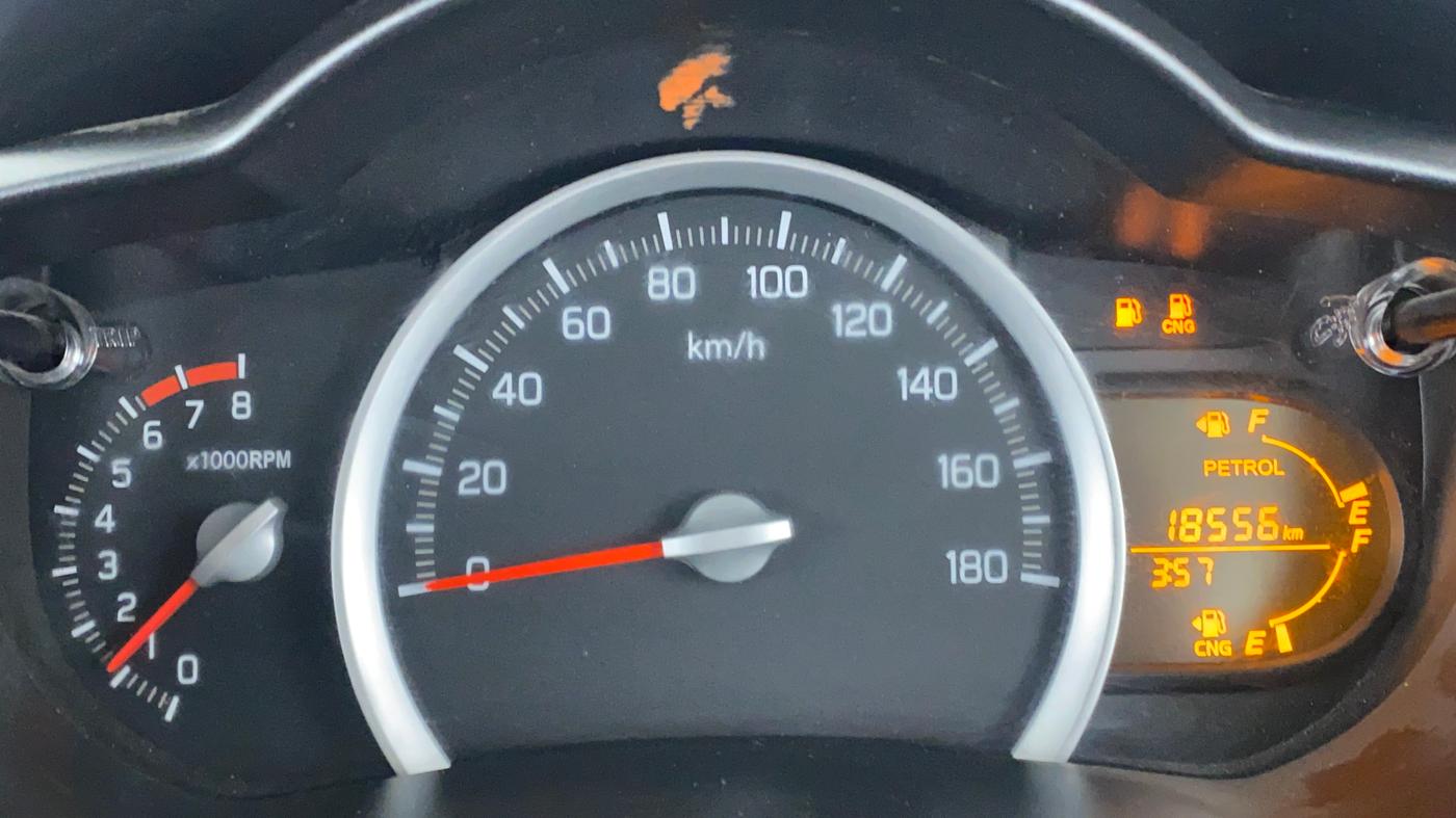 2020 Maruti Celerio VXI CNG D, CNG, Manual, 18,656 km, Odometer Image