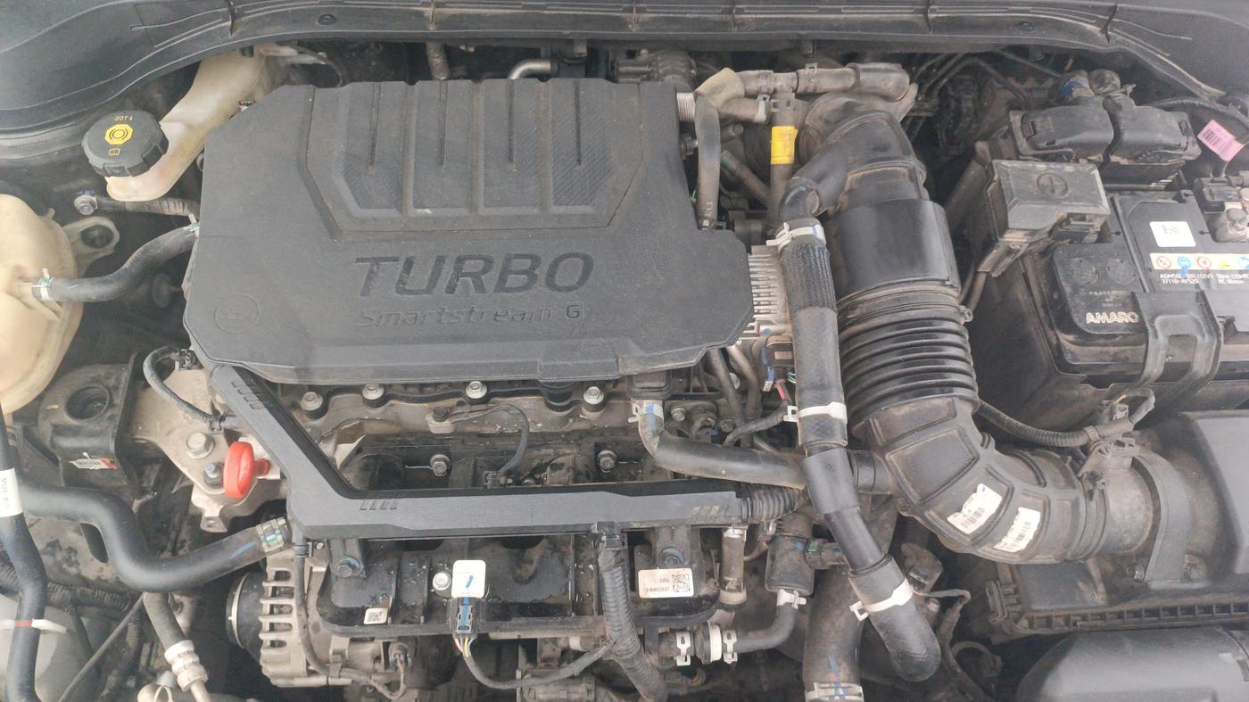 2025 Hyundai Verna S (O) Turbo DCT, Petrol, Automatic, 13,275 km, Engine View