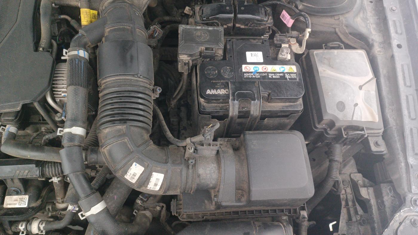 2025 Hyundai Verna S (O) Turbo DCT, Petrol, Automatic, 13,275 km, Engine View - Left