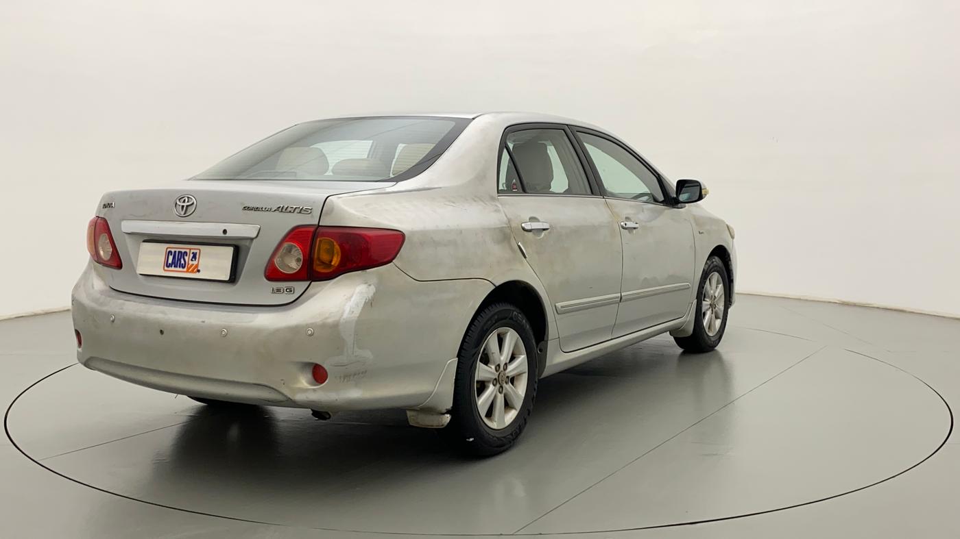 2011 Toyota Corolla Altis G PETROL, Petrol, Manual, 1,19,025 km, Right Back Diagonal