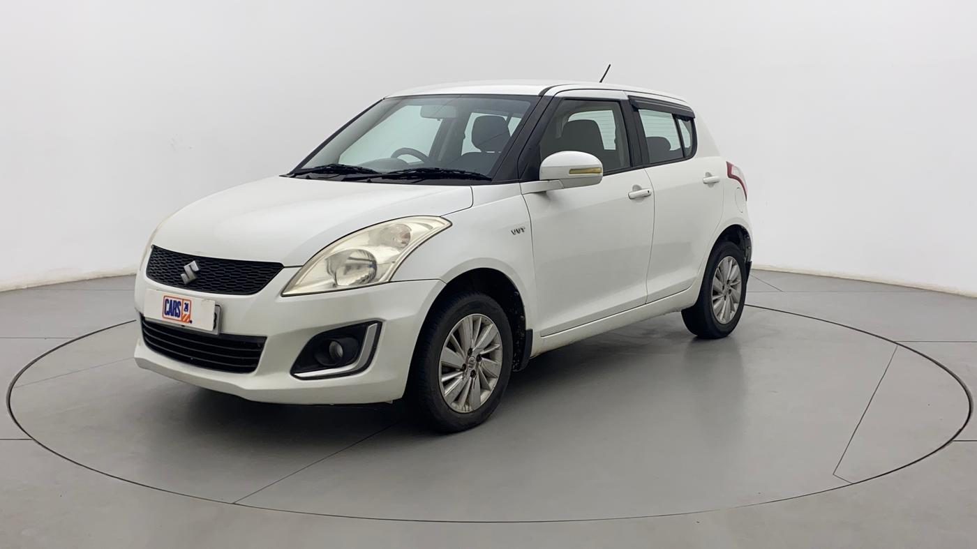 2015 Maruti Swift ZXI, Petrol, Manual, 49,464 km, Left Front Diagonal