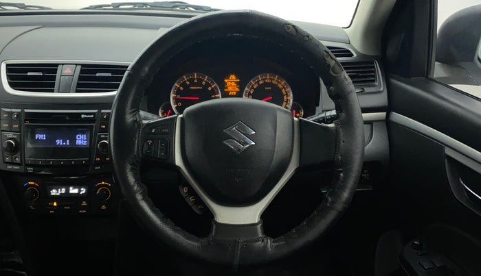 2015 Maruti Swift ZXI, Petrol, Manual, 49,464 km, Steering Wheel Close Up