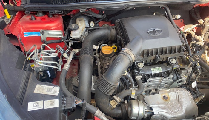 2022 Tata NEXON XZ PLUS (L), Petrol, Manual, 16,077 km, Engine View - Right