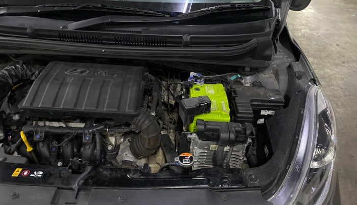 2023 Hyundai GRAND I10 NIOS SPORTZ AMT 1.2 KAPPA VTVT, Petrol, Automatic, 11,129 km, Engine View - Left