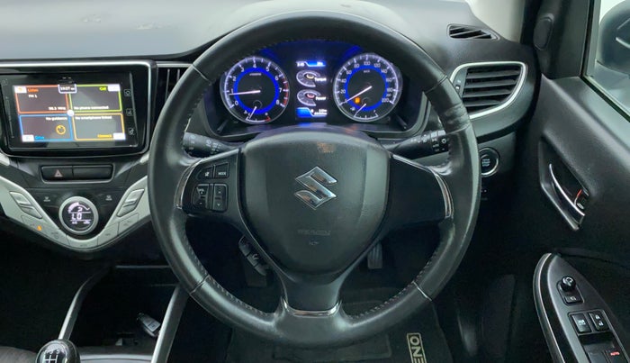 2017 Maruti Baleno ALPHA PETROL 1.2, Petrol, Manual, 83,450 km, Steering Wheel Close Up