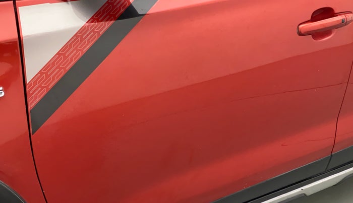 2018 Maruti Vitara Brezza ZDI PLUS, Diesel, Manual, 91,454 km, Front passenger door - Minor scratches
