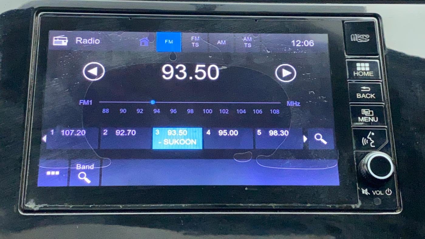 2018 Honda WR-V 1.2 i-VTEC VX MT, Petrol, Manual, 21,567 km, Infotainment System