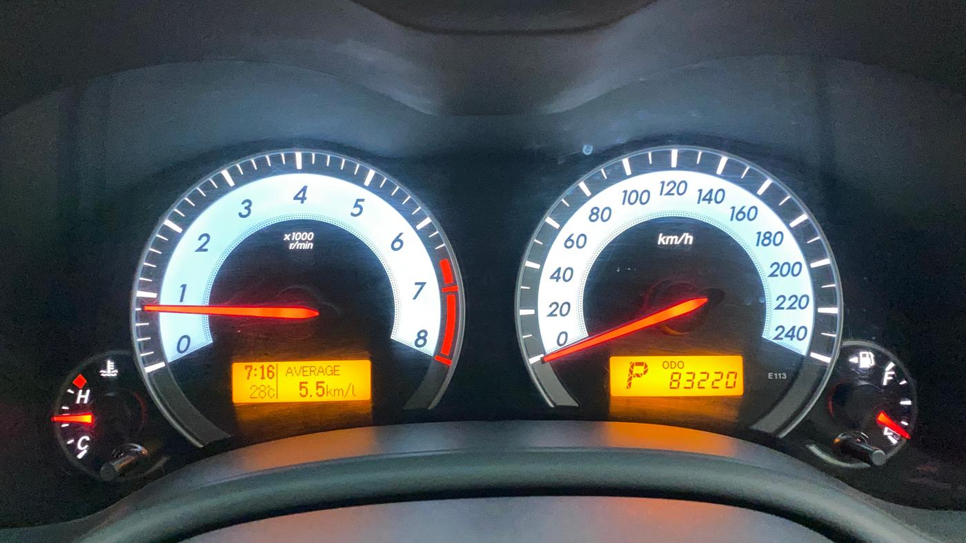 2013 Toyota Corolla Altis VL AT PETROL, Petrol, Automatic, 83,423 km, Odometer Image