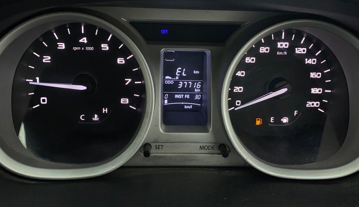 2016 Tata Tiago XZ PETROL, Petrol, Manual, 37,712 km, Odometer Image