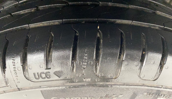 2016 Tata Tiago XZ PETROL, Petrol, Manual, 37,712 km, Left Rear Tyre Tread