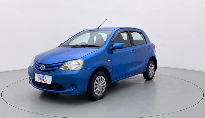 2011 Toyota Etios Liva G, Petrol, Manual, 74,587 km, Left Front Diagonal