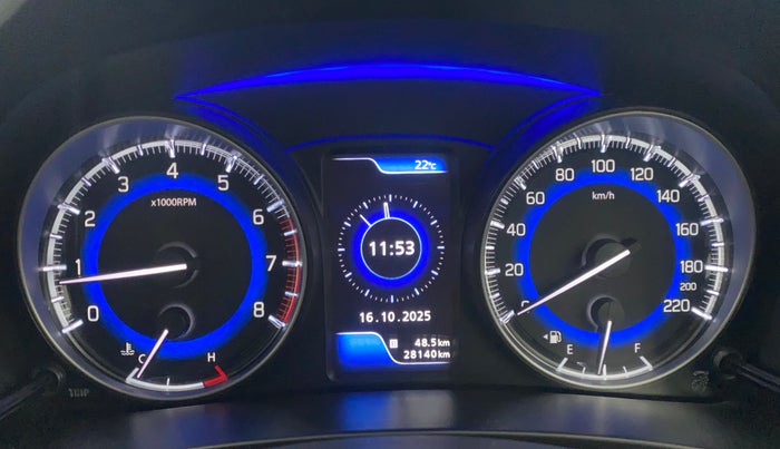 2021 Toyota Glanza G, Petrol, Manual, 28,140 km, Odometer Image