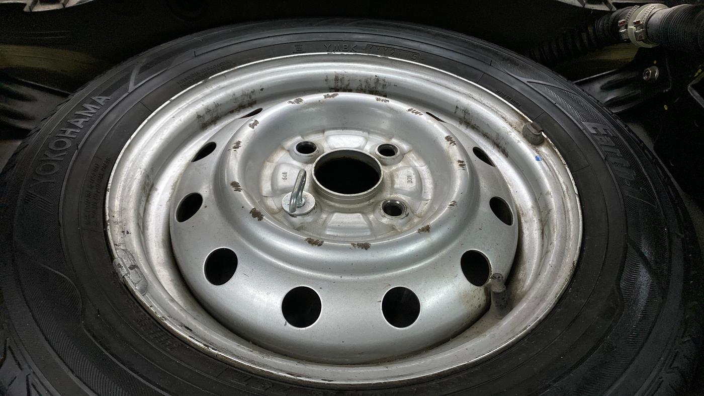 2013 Maruti Wagon R 1.0 LXI CNG, CNG, Manual, 79,617 km, Spare Tyre