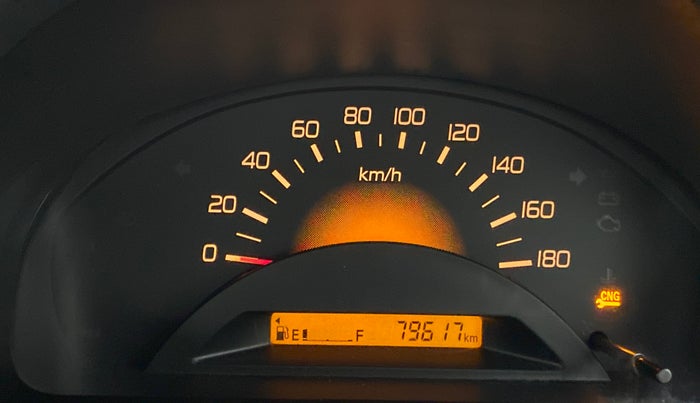 2013 Maruti Wagon R 1.0 LXI CNG, CNG, Manual, 79,617 km, Odometer Image
