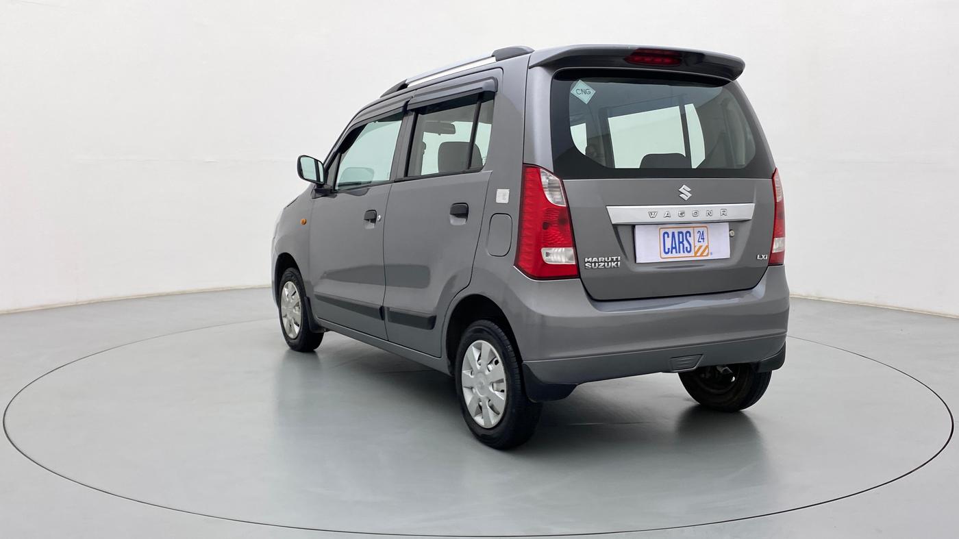 2013 Maruti Wagon R 1.0 LXI CNG, CNG, Manual, 79,617 km, Left Back Diagonal