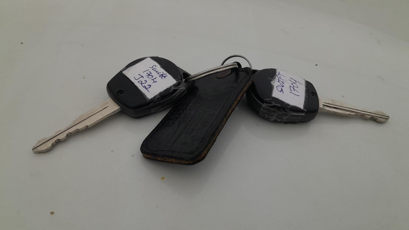 2021 Maruti Swift VXI, Petrol, Manual, 24,780 km, Key Close Up