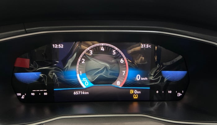 2022 Volkswagen TAIGUN TOPLINE 1.0 TSI MT, Petrol, Manual, 65,699 km, Odometer Image