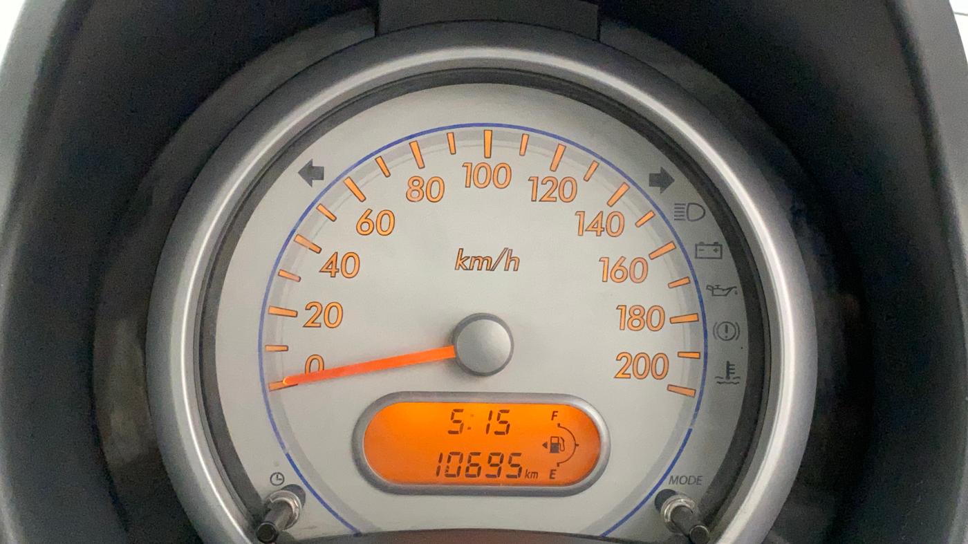 2010 Maruti Ritz LXI, Petrol, Manual, 10,694 km, Odometer Image