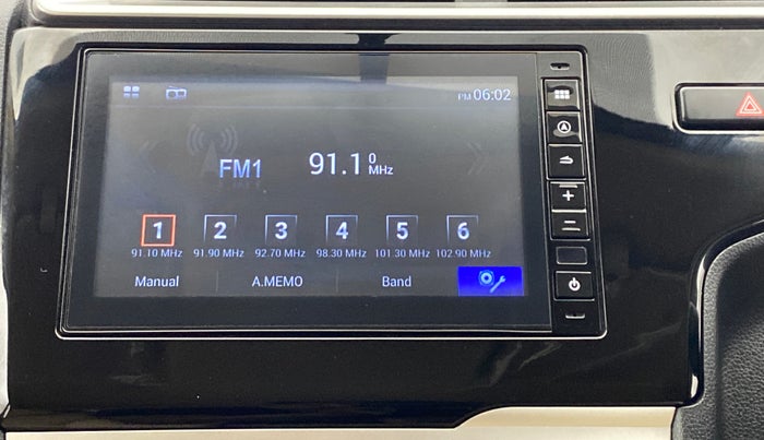 2019 Honda Jazz VX  1.2, Petrol, Manual, 19,360 km, Infotainment System