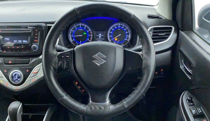 2017 Maruti Baleno DELTA CVT PETROL 1.2, Petrol, Automatic, 44,626 km, Steering Wheel Close Up